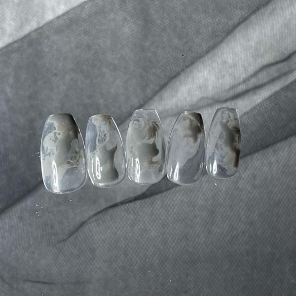 定額コースA 【シンプル/ニュアンス】パラジェル|ネイルサロンCleo名駅店