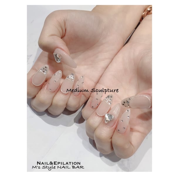 ハンドお客様ネイル