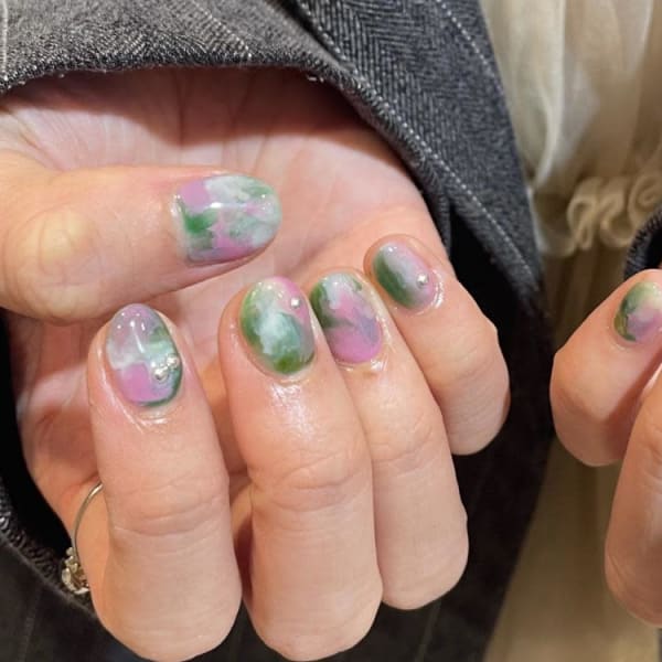 個性派ニュアンスネイル☆