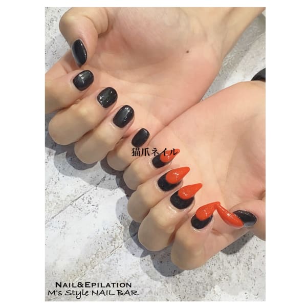 ハンドお客様ネイル