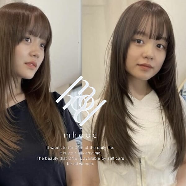 MHOOD オージュア認定髪質改善トリートメント&カラー立川【ムード】