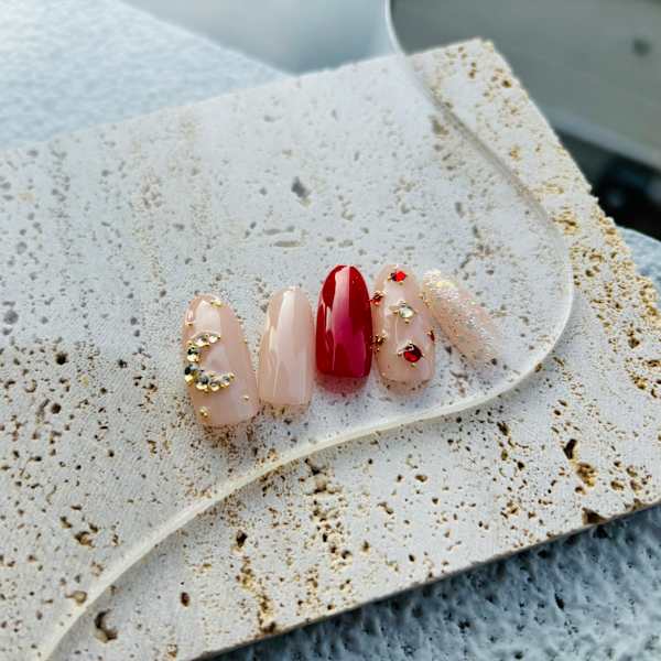 お月様ワンホンネイル!