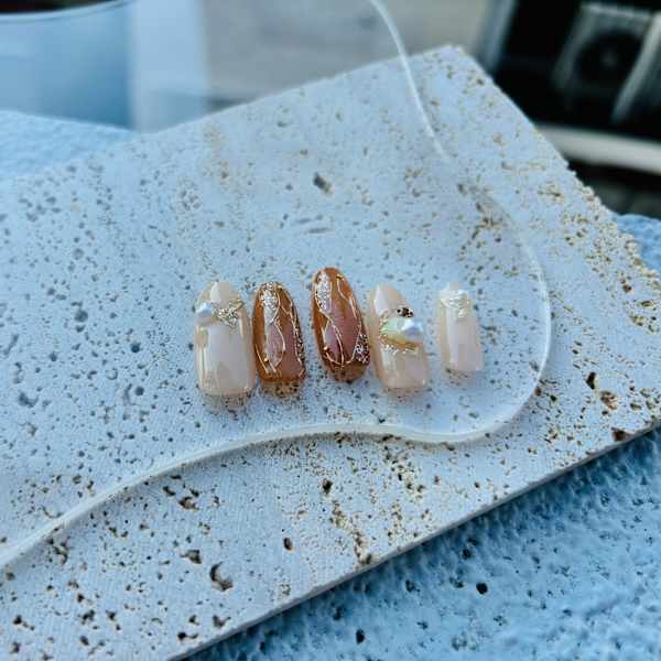 手先をきれいに見せてくれる。LINEアート♪