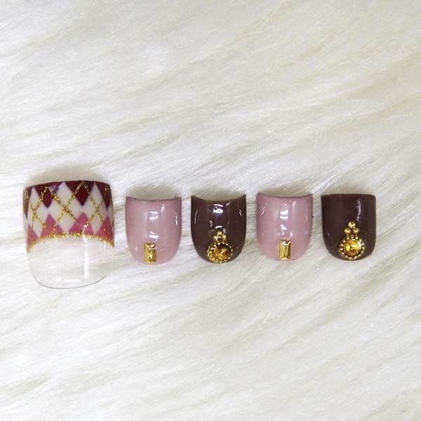 オータムアーガイルフレンチ