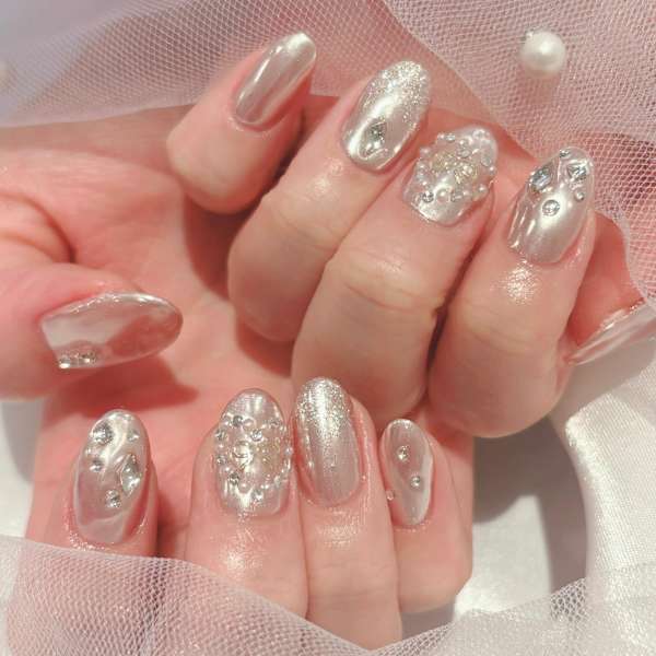 ミラーネイルデザイン