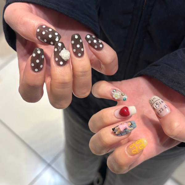 〈ジェル〉ごちゃまぜデザイン！