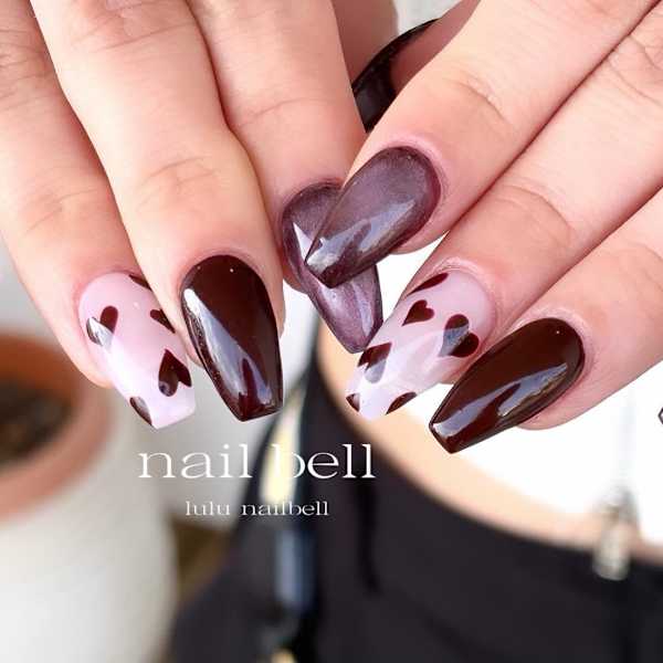 バレンタインネイル🫶