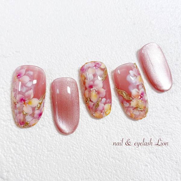 桜ネイル 