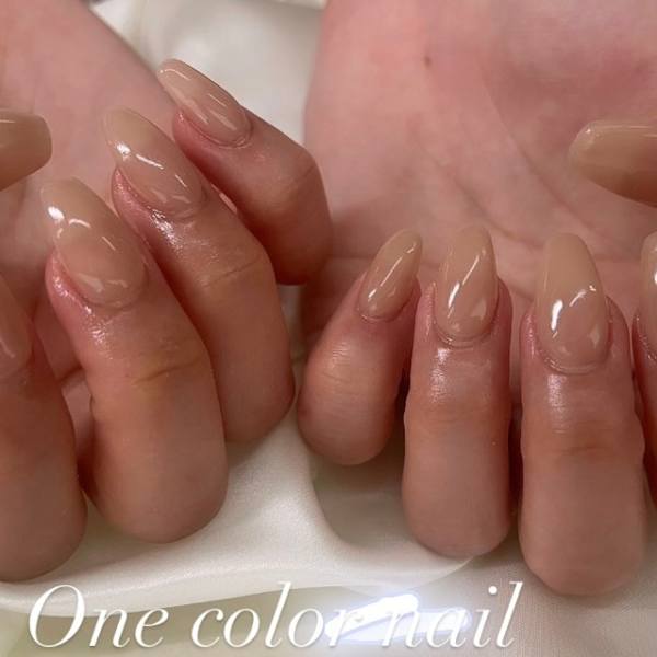 ワンカラーネイル💅|Beauty Design Moana