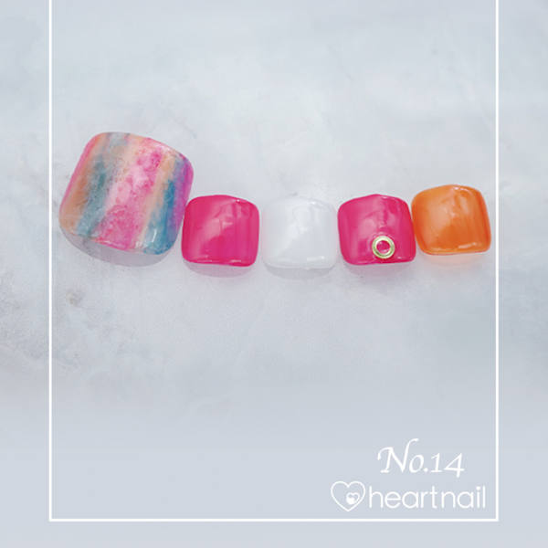 フットネイル Design No.14