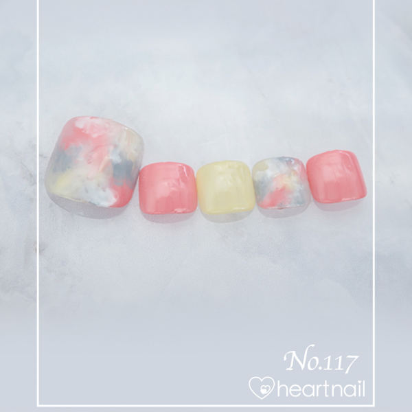 フットネイル　Design No.117