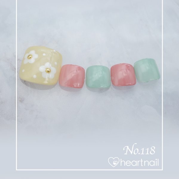 フットネイル　Design No.118