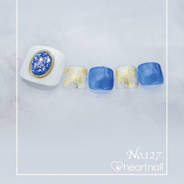 フットネイル　Design No.127