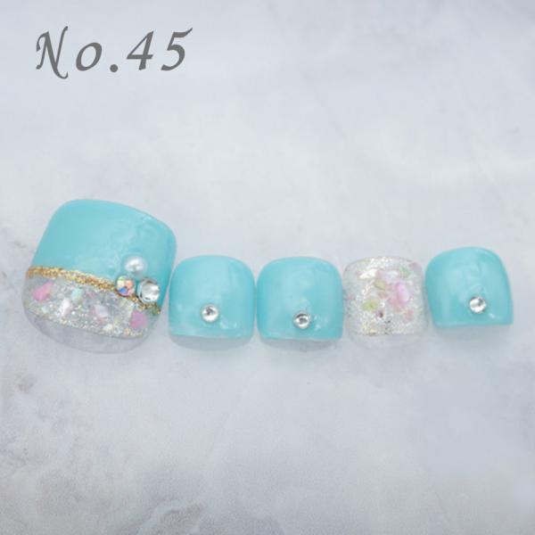 フットネイル：No.45