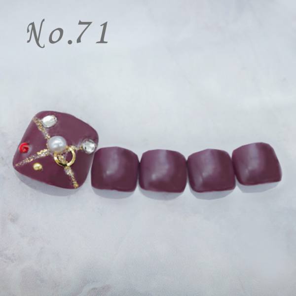 フットネイル：No.71