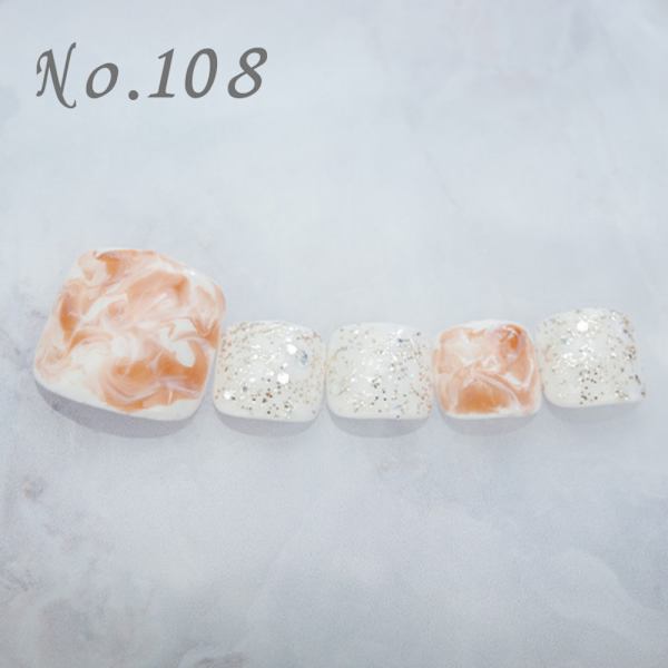 フットネイル：No.108