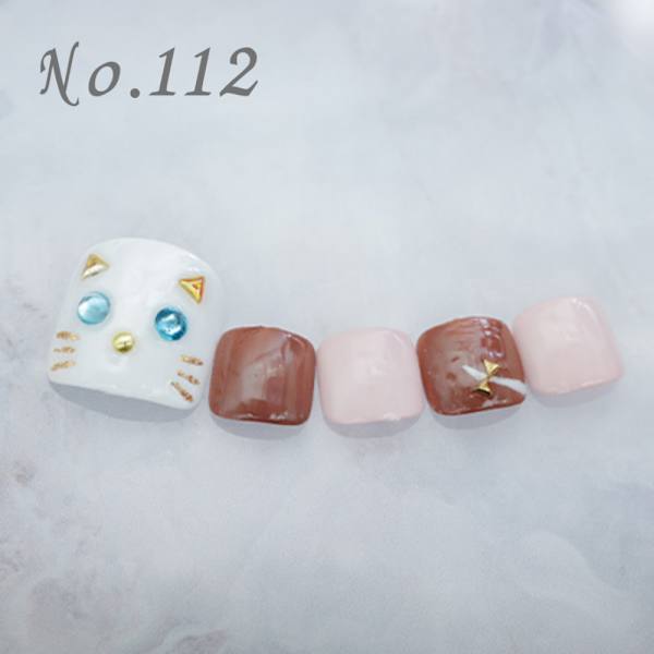 フットネイル：No.112