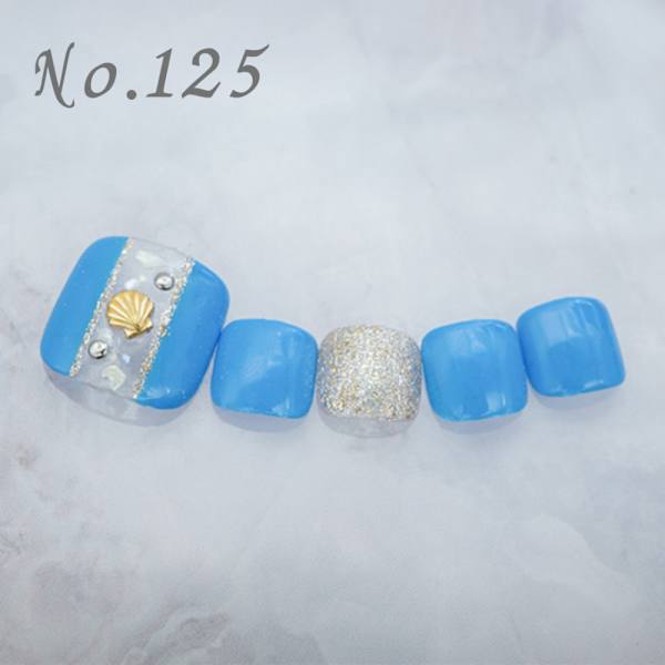 フットネイル：No.125