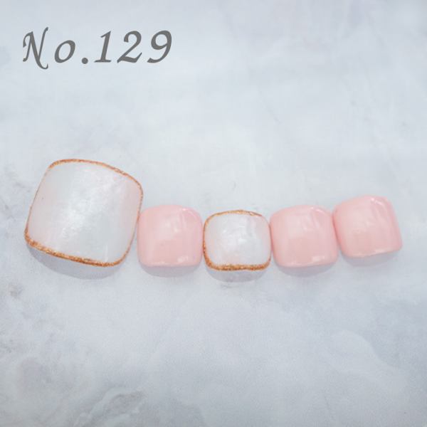 フットネイル：No.129