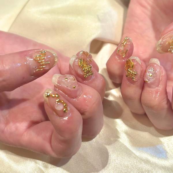 ぷくぷくネイル