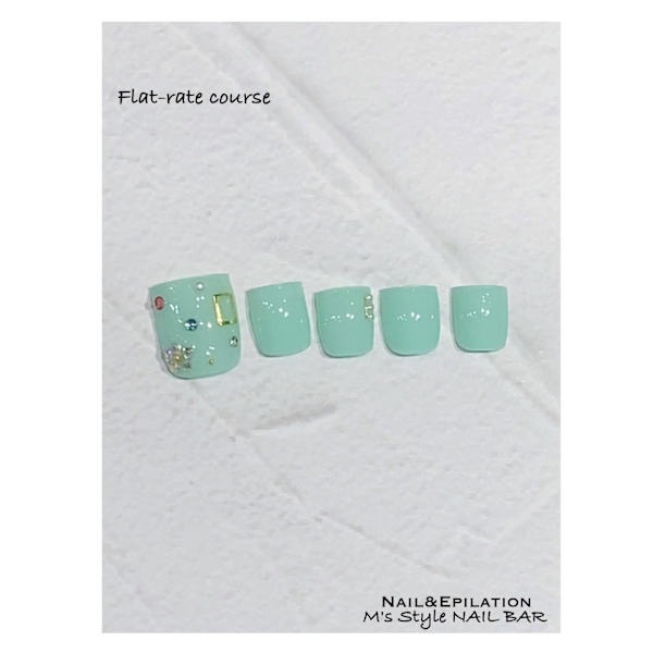 フット定額デザイン