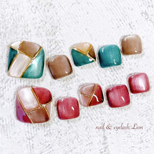 ブロッキングマグネットフットデザイン