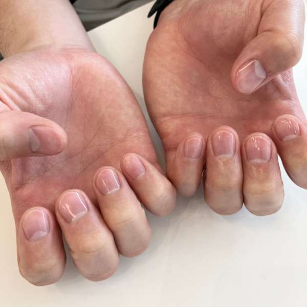 新郎様　ブライダルネイル