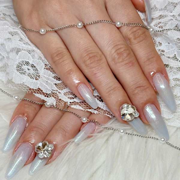 ちゅるん×きらきら水色ワンカラー