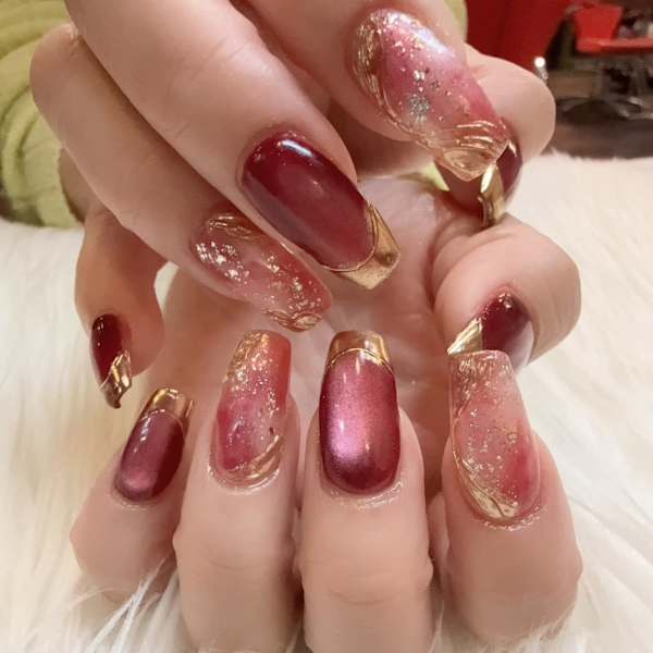 ボルドーニュアンス⊹ ࣪ ˖