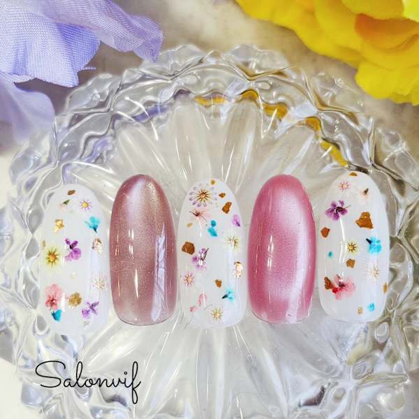 フラワーネイル