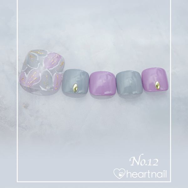 フットネイル：No.12