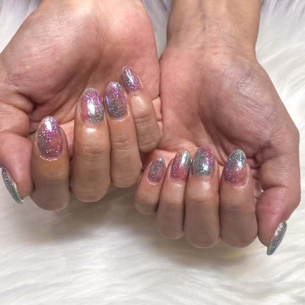 ラメグラデーション