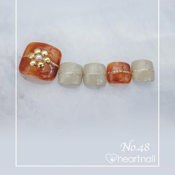 フットネイル：No.48