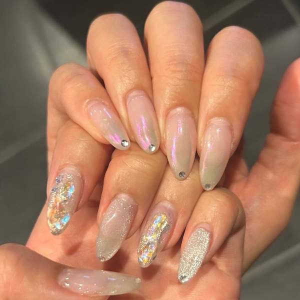 シンプルニュアンスネイル