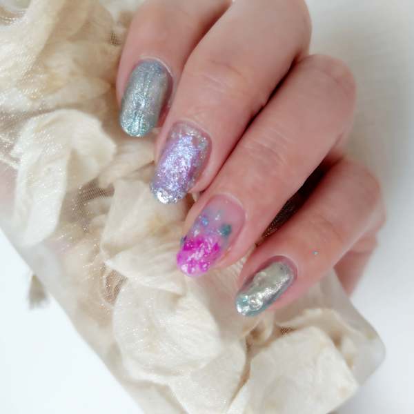 紫陽花ニュアンスネイル|Nail Salon Shandi