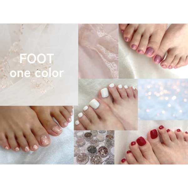 フットネイル/パラジェル/フットバスつき