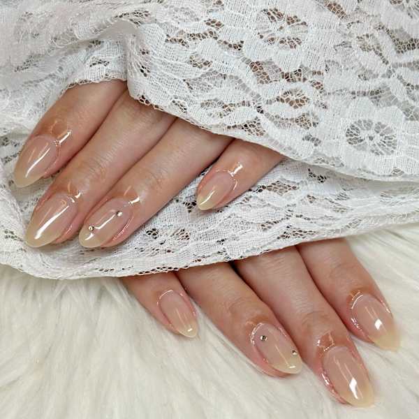 ちゅるんワンカラーネイル