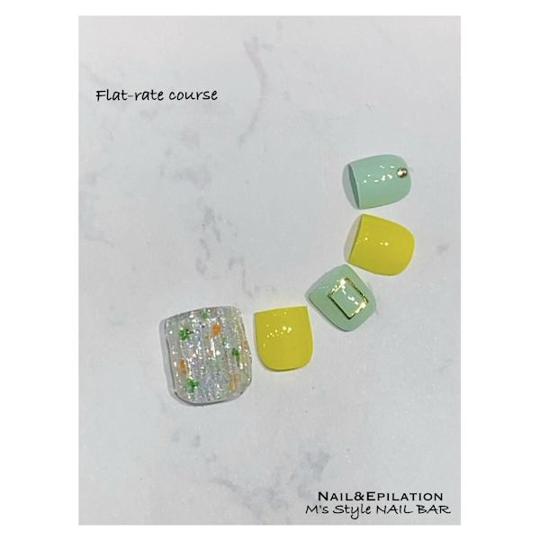 フット定額デザイン