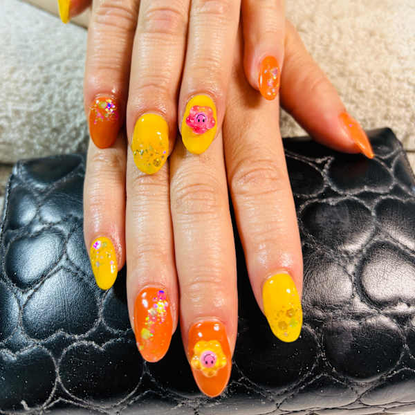 持ち込みデザインネイル