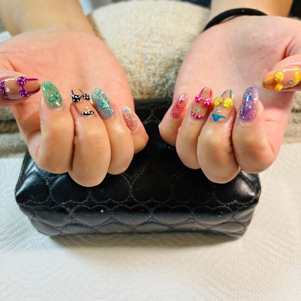 持ち込みデザインネイル