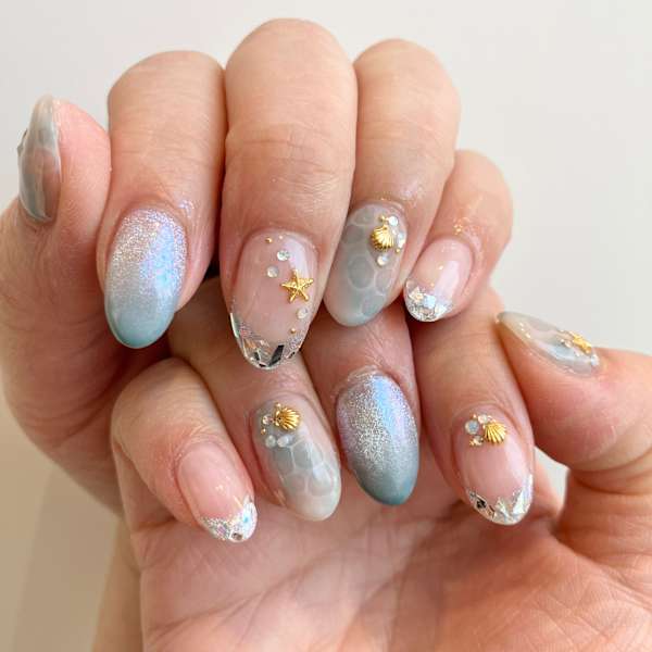 〈ジェル〉ラグーンネイル|MENARD CHAMPS BILEC Nail Salon