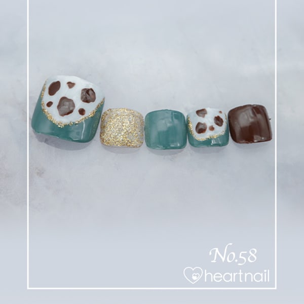 フットネイル：No.58