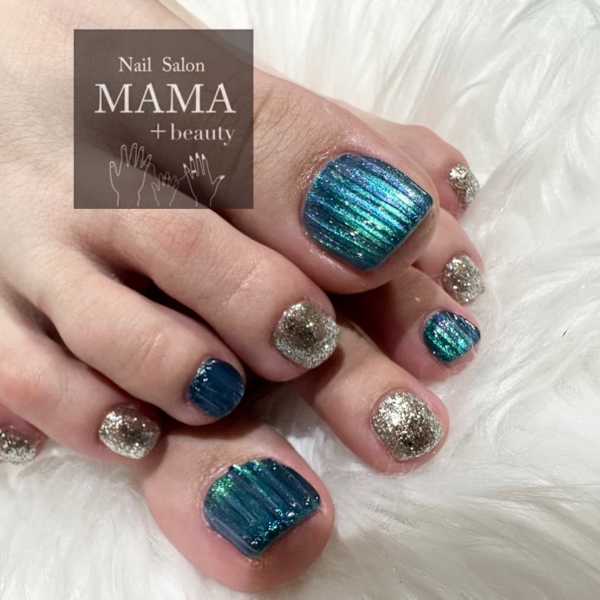 フット4本アート💎