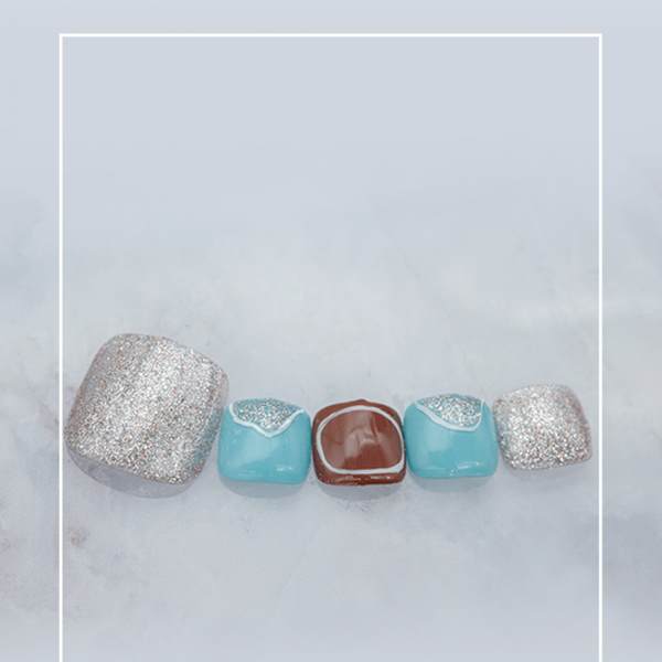 フットネイル：No.63