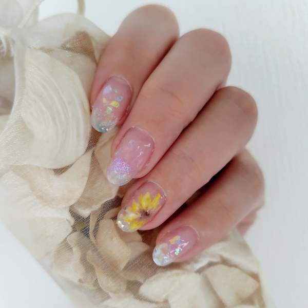 ひまわりネイル2025|Nail Salon Shandi