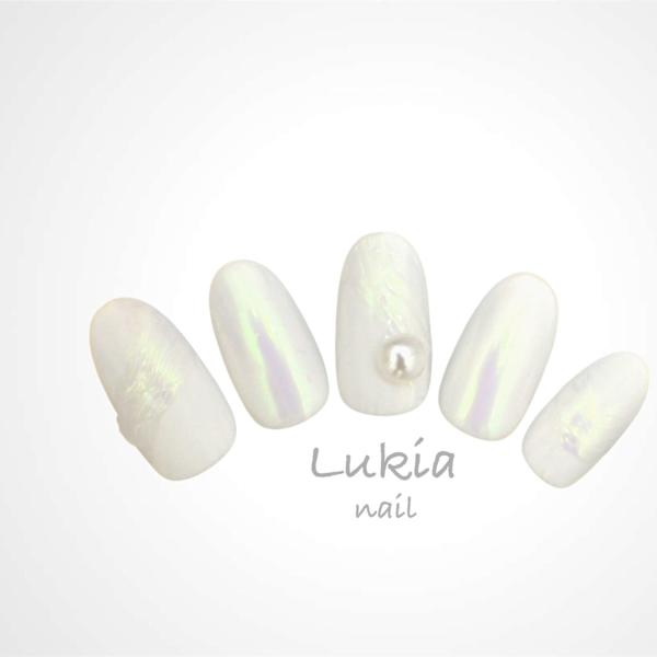 ホワイト☆ブライダルアート 