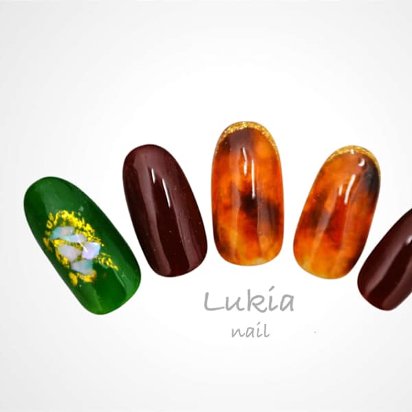 べっ甲 アートネイル