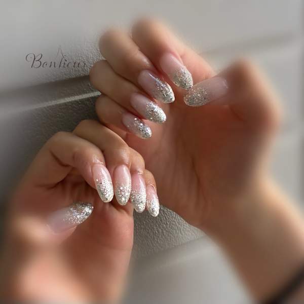 ロングネイルグラデーション