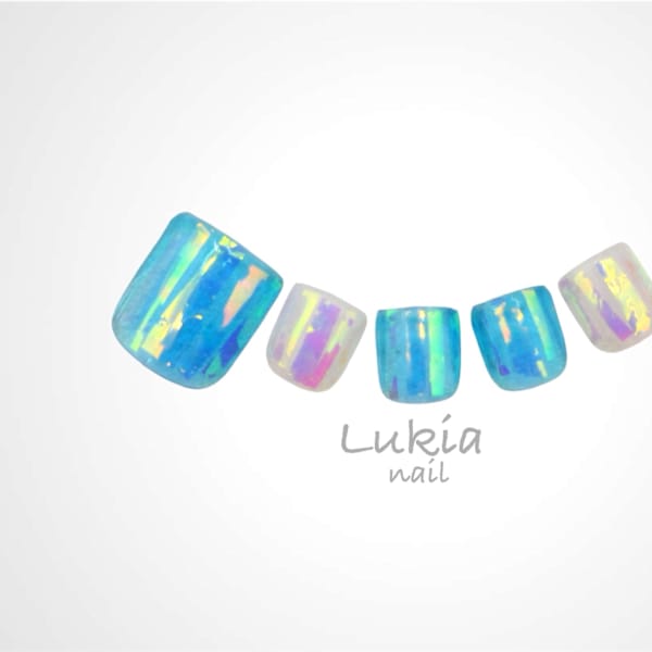 オーロラフィルムネイル