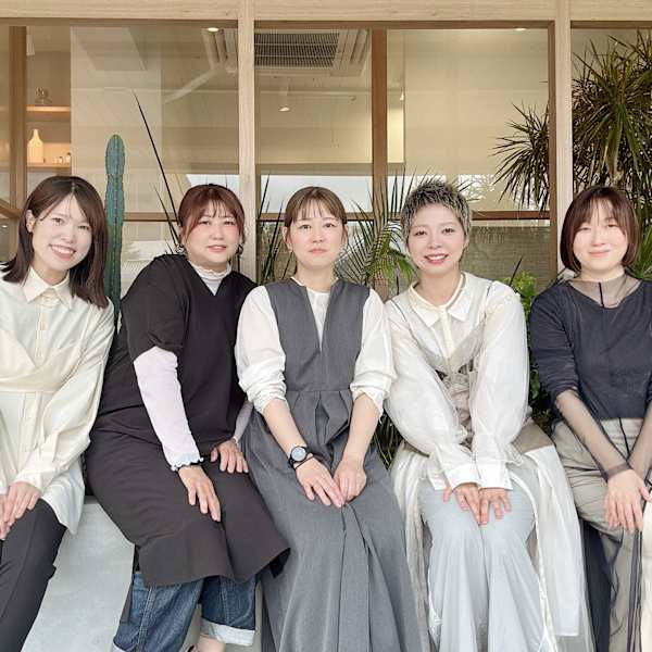 半個室 rire hair 箱崎店